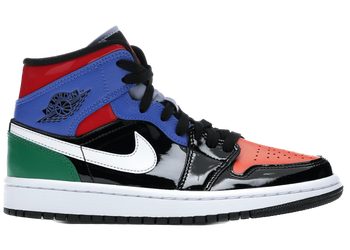 Jordan 1 Mid Multi Patent (Women's) for sale