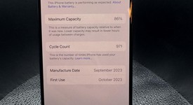 Good
													Apple iPhone 15 Pro - Unlocked, Black, 128 GB, A2848, photo 5 of 13