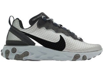 Nike React Element 55 Grey Black Quilted for sale