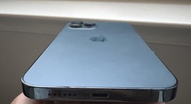 Mint
													Apple iPhone 12 Pro Max - Unlocked, Pacific Blue, 128 GB, A2342, photo 3 of 13