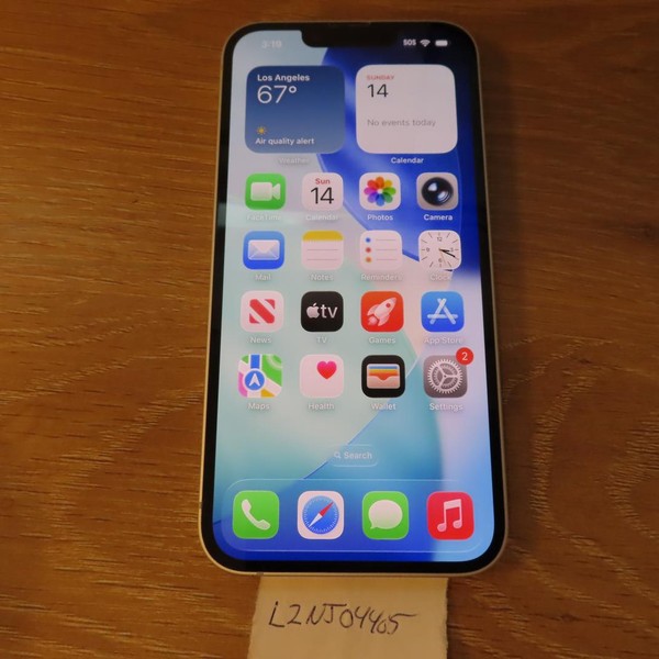 Apple iPhone 16e - Unlocked, 128 GB, White, A3212