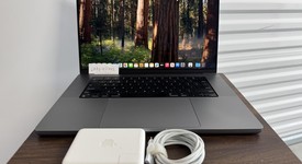Good
													MacBook Pro 2021 - 16" - Apple M1 Pro 10-core, Gray, 512 GB, 32 GB, photo 1 of 9