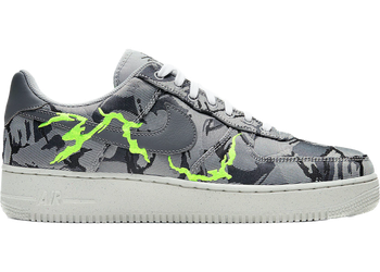 Nike Air Force 1 Low '07 LX Light Smoke Grey Camo Embroidery for sale