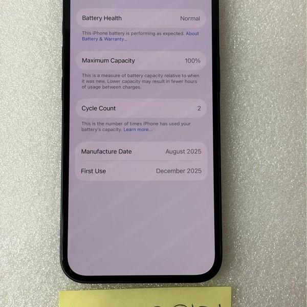 Apple iPhone 16e - Unlocked, 128 GB, Black, A3212