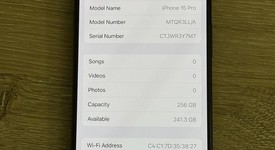 Good
													Apple iPhone 15 Pro - Unlocked, Black, 256 GB, A2848, photo 3 of 11
