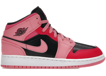 Jordan 1 Mid Coral Chalk (GS) for sale