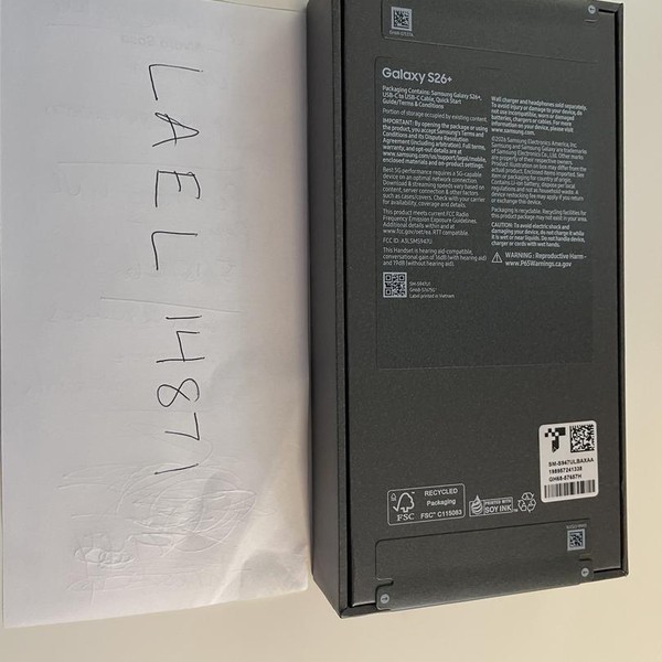 Samsung Galaxy S26 Plus - Unlocked, 256 GB, Sky Blue, 12 GB, SM-S947U1