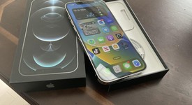 Mint
													Apple iPhone 12 Pro Max - Unlocked, Silver, 128 GB, A2342, photo 2 of 5