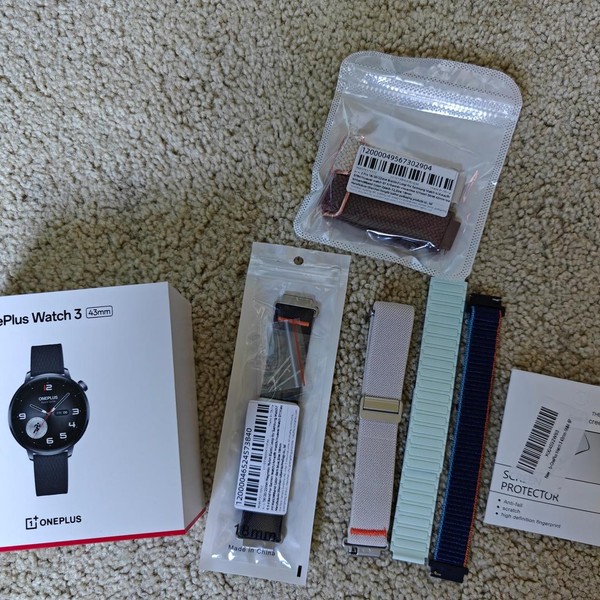 OnePlus Watch 3 - Black Steel, 43mm