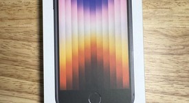 New
													Apple iPhone SE 3rd Gen 2022 - Unlocked, Midnight, 64 GB, A2595, photo 1 of 4