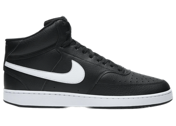 Nike Court Vision Mid Black White for sale