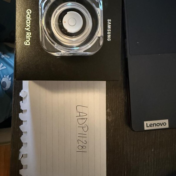 Samsung Galaxy Ring - Black, Size 7