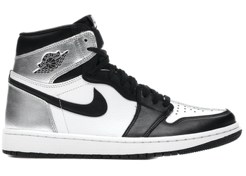 Jordan 1 Retro High Silver Toe (Women's) for sale