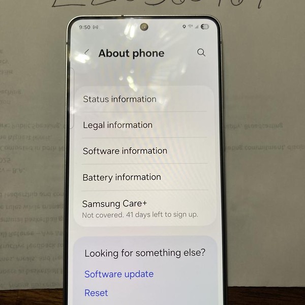 Samsung Galaxy S25 Edge - Unlocked, 256 GB, Silver, 12 GB, SM-S937U1