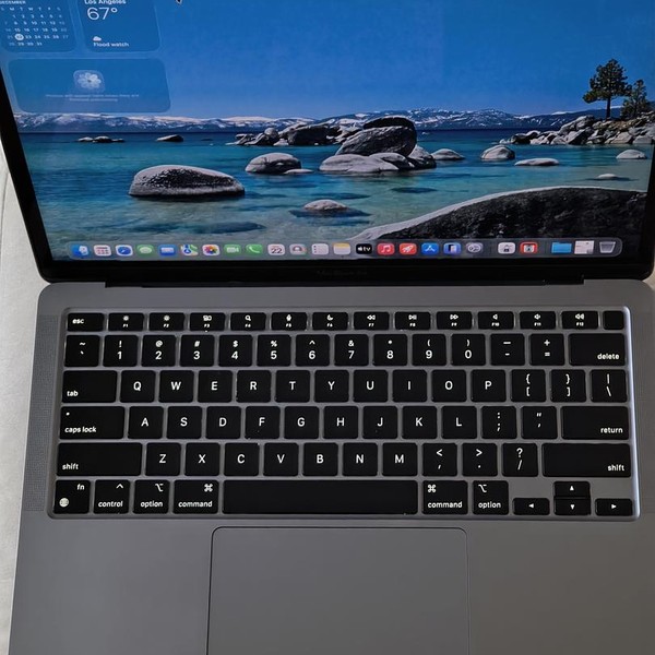 MacBook Air 2020 - 13 inch - 256 GB, Gray, 8 GB, Apple M1