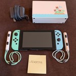Good Nintendo Switch - 32 GB, Green & Blue, Animal Crossing: New Horizons