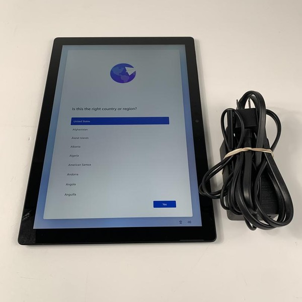 Microsoft Surface Pro 7 - I7, Black, 256 GB, 16 GB