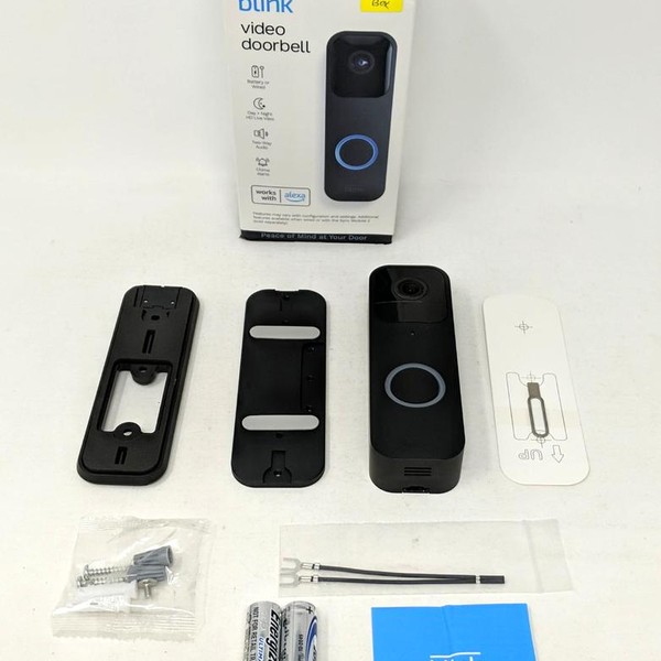 Blink Video Doorbell - Black