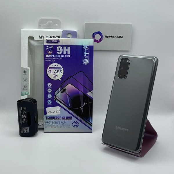 Samsung Galaxy S20 5G - Unlocked, Gray, 128 GB, 12 GB, SM-G981U1