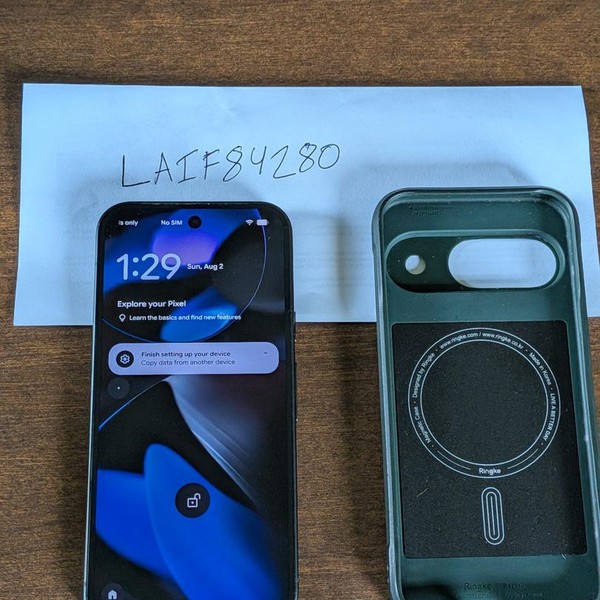 Google Pixel 9 - Unlocked, 128 GB, Obsidian, 12 GB, G2YBB