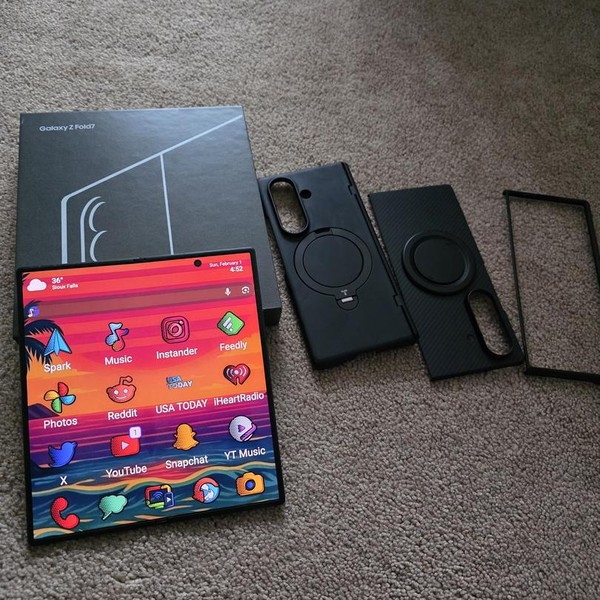 Samsung Galaxy Z Fold7 - Unlocked, 512 GB, Jetblack, 12 GB, SM-F966U1