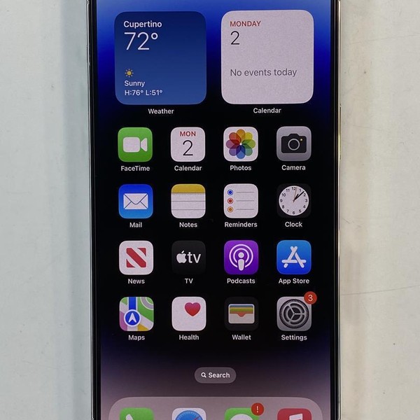 Apple iPhone 14 Pro Max - AT&T, Silver, 256 GB, A2651