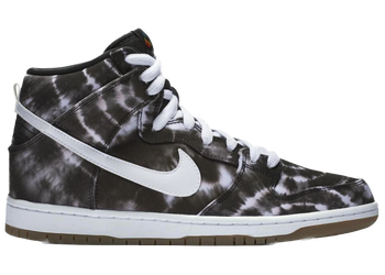 Nike SB Dunk High Tie Dye Black for sale