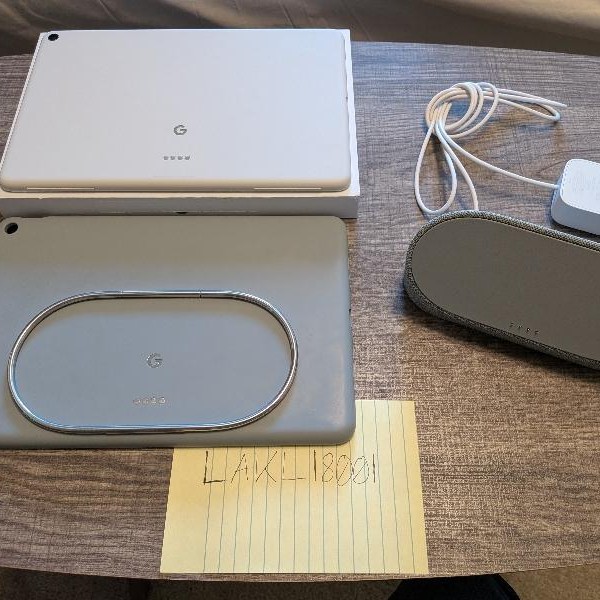 Google Pixel Tablet 11 inch - Wi-Fi, 128 GB, Porcelain, 8 GB, Includes Dock