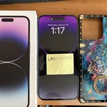 Good Apple iPhone 14 Pro Max - Unlocked, 128 GB, Purple, A2651