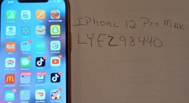 Good
													Apple iPhone 12 Pro Max - Verizon, Pacific Blue, 128 GB, A2342, photo 2 of 5