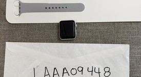 Good
													Apple Watch Series 3 38mm - Silver, A1858, Aluminum - GPS, photo 1 of 3
