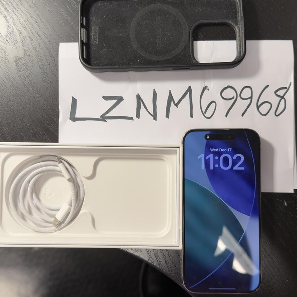 Apple iPhone 15 Pro - Unlocked, 256 GB, Black, A2848