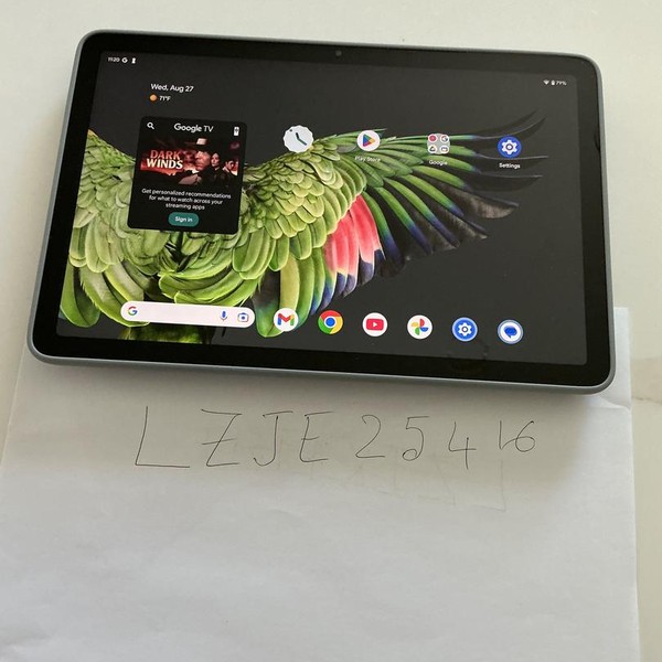 Google Pixel Tablet 11 inch - Wi-Fi, 128 GB, Hazel, 8 GB, Includes Dock