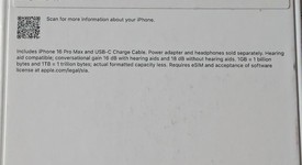 New
													Apple iPhone 16 Pro Max - Verizon, White, 1 TB, A3084, photo 4 of 4