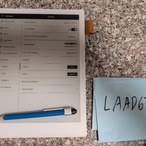 Ratta Supernote A5 X - 32 GB, White