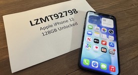 Good
													Apple iPhone 12 - Unlocked, Black, 128 GB, A2172, photo 1 of 4