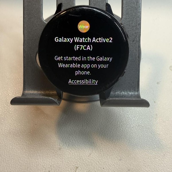 Samsung Galaxy Watch Active2 40mm - Unlocked, Black, Stainless Steel