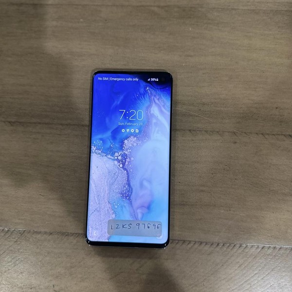 Samsung Galaxy S10 - Unlocked, 128 GB, White, 8 GB, SM-G973U1