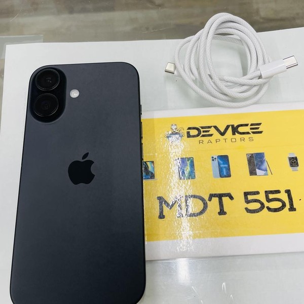 Apple iPhone 16 - Unlocked, 256 GB, Black, A3081