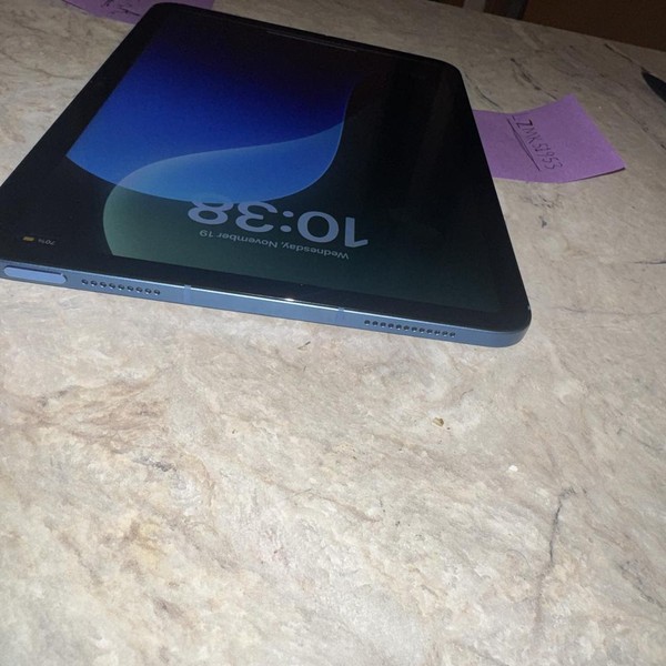 Apple iPad 11th Gen - AT&T, 128 GB, Blue, A3355