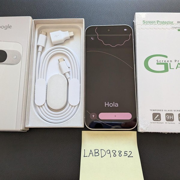 Google Pixel 9 - Unlocked, 128 GB, Porcelain, 12 GB, G2YBB