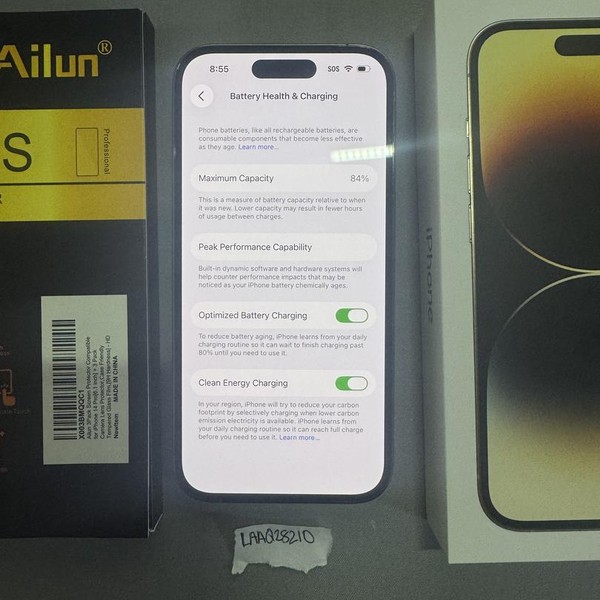 Apple iPhone 14 Pro - Unlocked, 256 GB, Gold, A2650