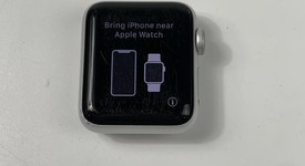 Fair
													Apple Watch Series 3 38mm - Silver, A1858, Aluminum - GPS, photo 1 of 5