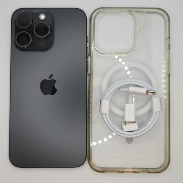 Apple iPhone 15 Pro Max - Unlocked, 256 GB, Black, A2849