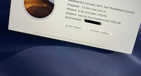 Good
													MacBook Pro 2017 (No Touch Bar) - 13" - Gray, 128 GB, 8 GB, photo 3 of 14