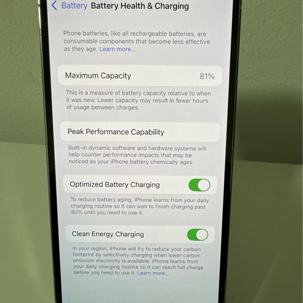 Apple iPhone 14 Pro - Unlocked, 128 GB, Silver, A2650