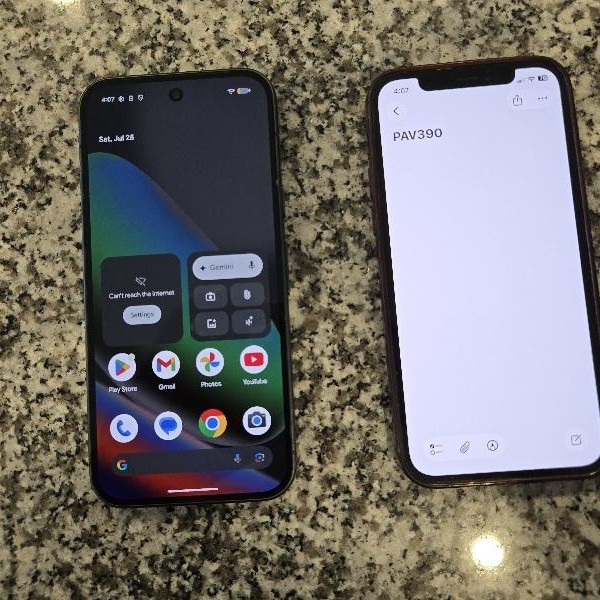 Google Pixel 10 - Unlocked, 128 GB, Obsidian, GLBW0