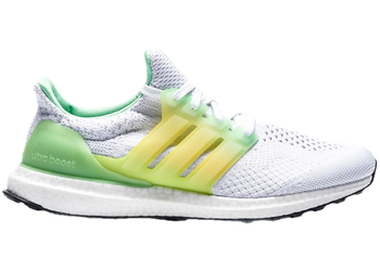 adidas Ultra Boost 5.0 DNA White Beam Green for sale