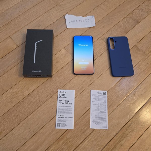 Samsung Galaxy S25 Plus - Unlocked, 256 GB, Navy Blue, 12 GB, SM-S936U1