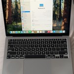 Good MacBook Air 2020 - 13 inch - 256 GB, Gray, 8 GB, Intel Core i5